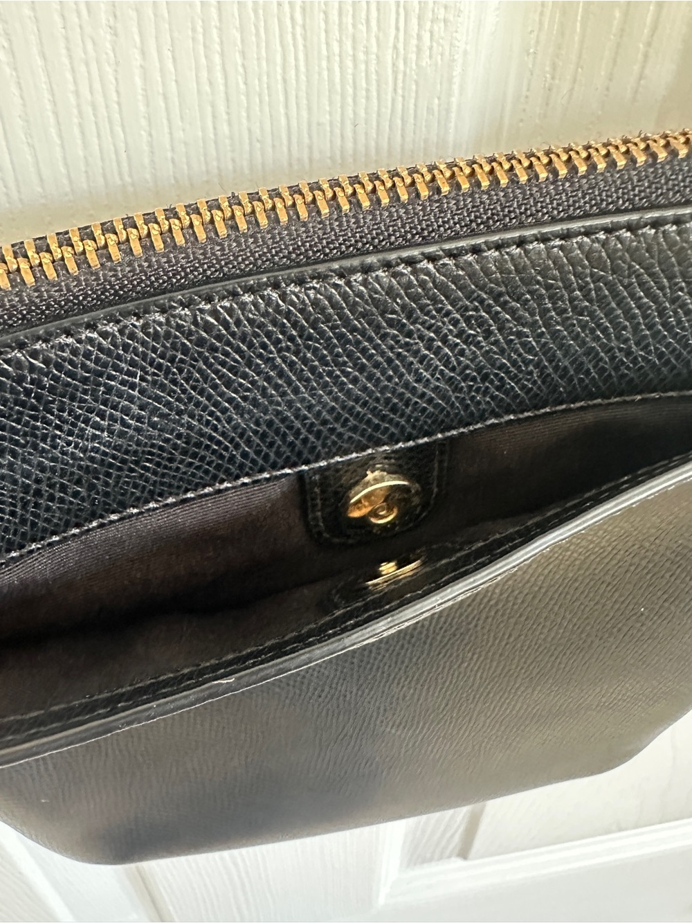 Coach Black Pebbled Leather Mini Crossbody Bag - Picture 6 of 8